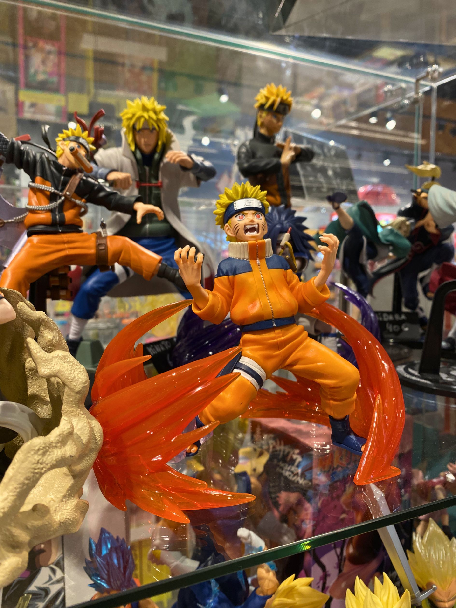 Vitrines de figurines manga
